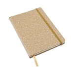A5 PU Covered Notebooks With Cork Print