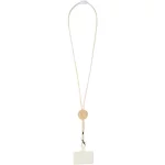 Adhab smartphone lanyard with bamboo details