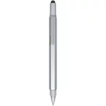 Dora recycled aluminium multifunctional pen (black ink)
