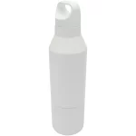 Odessy 600 ml RCS certified recycled stainless steel insulated bottle with 300 ml cup