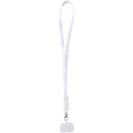 Franz recycled plastic smartphone lanyard with built-in data sync and 65W fast charge 5-in-1 cable