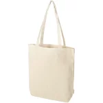 Odisha 180 g/m² OCS organic wide bottom tote bag 11L