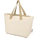 Sierra 140 g/m² GRS recycled foldable cotton tote bag 7L