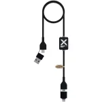 SCX.design C32 60W switch charging cable with light-up logo