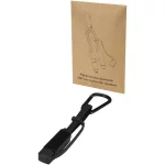 Algieba 65W 3-in-1 recycled aluminium charging cable with carabiner