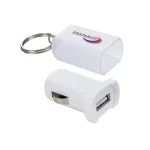 Mini Car Charger Keychains
