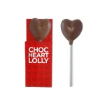 Chocolate Heart lollipops