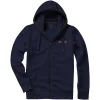 Arora hooded full zip sweater