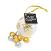 Bauble Tins Foiled Chocolate Balls