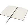 Heathered A5 notebook with leatherlook side