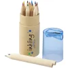 Hef 12-piece coloured pencil set with sharpener
