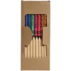 Lucky 19-piece coloured pencil and crayon set