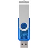 Rotate-translucent 2GB USB flash drive