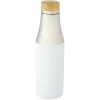 Hulan 540 ml copper vacuum insulated stainless steel bottle with bamboo lid
