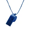 Plastic Whistles With Neck Cord