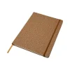 A4 PU Covered Notebooks With Cork Print