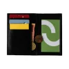 Split Leather RFID Credit Card Wallets With 3 Pockets