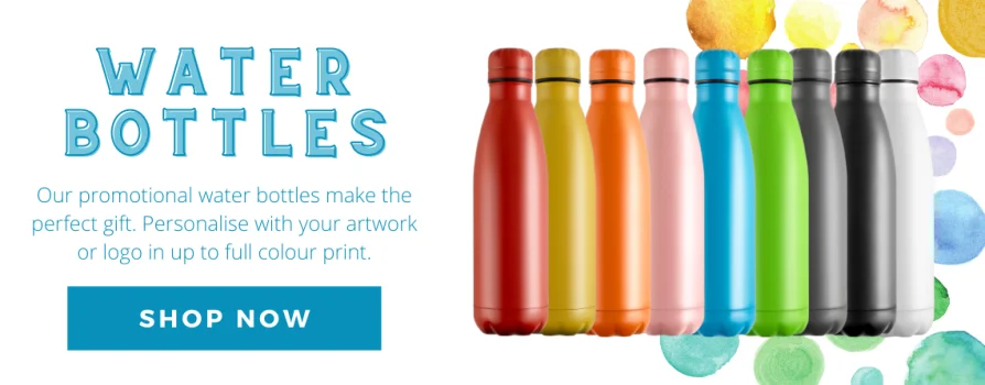 Printed water bottles
