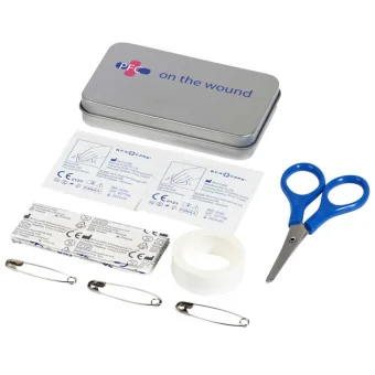 Vincent 12-Piece First Aid Tin Boxes