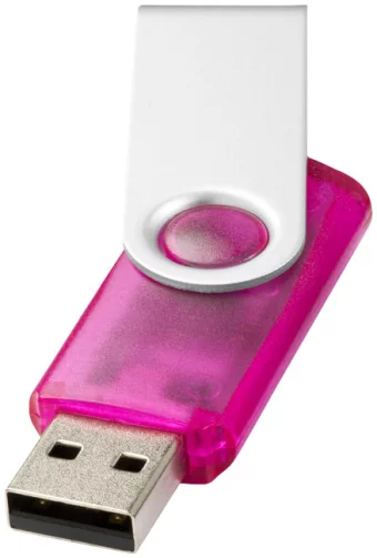Rotate translucent USB Flashdrives 2GB