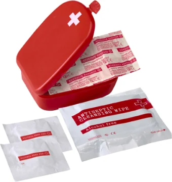 First Aid Kit In A Plastic Case