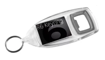 Clear Bottle Opener Keyrings R6