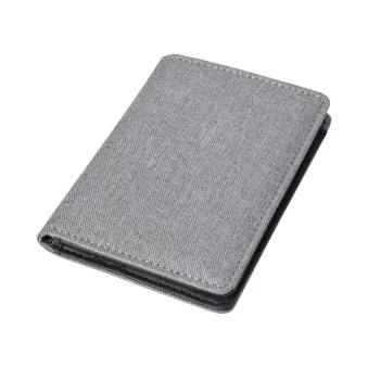 Polyester RFID Holders For 4 Credit Cards