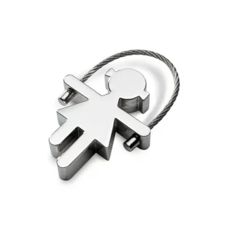 Mariana Girl Metal Keyrings