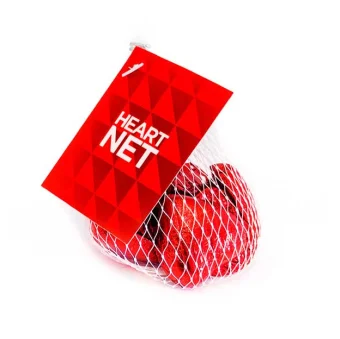 Foil Chocolate Heart Nets